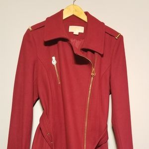 Michael Kors asymmetrical coat